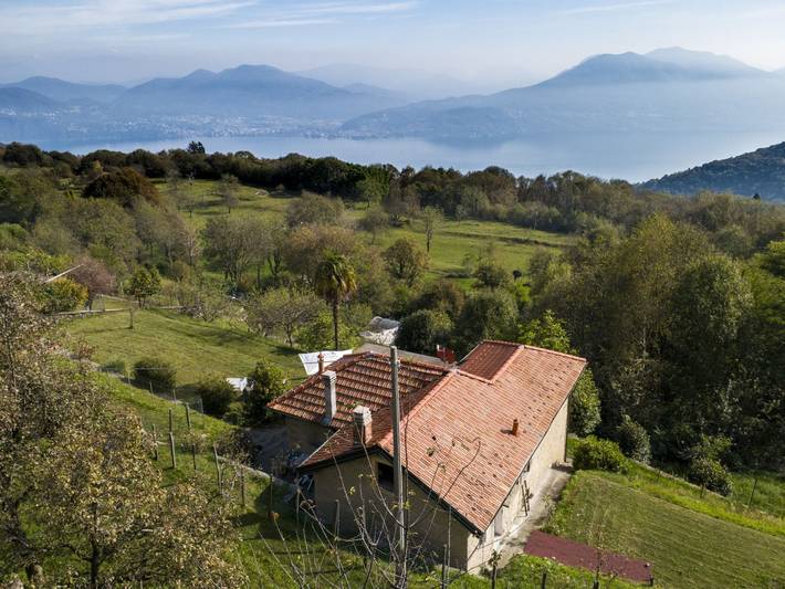 Ferienhaus für 5 Personen, mit Terrasse und Garten sowie Seeblick in Trarego Viggiona - 3