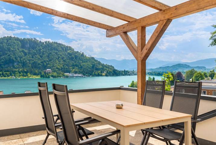 Ferienwohnung für 4 Personen, mit Balkon und Seeblick am Ossiacher See - 2