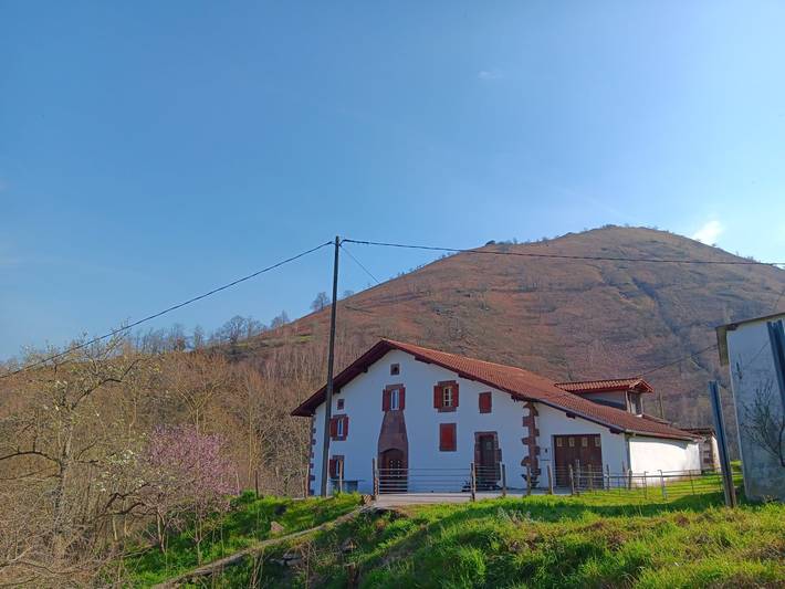 Gîte pour 8 personnes, avec terrasse et jardin à Bidarray - 4