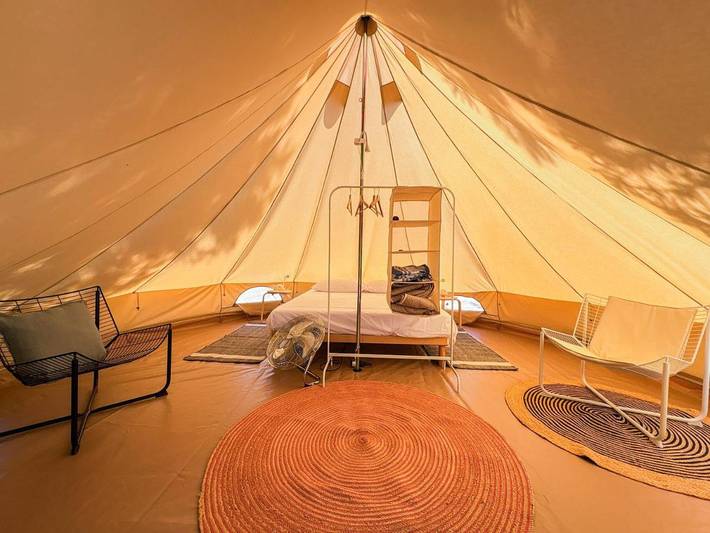 Camping für 4 Personen, mit Garten und Pool im Salento - 3