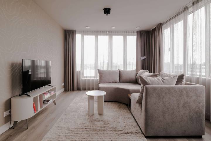 Ferienwohnung für 4 Personen, mit Balkon und Terrasse in Rotterdam