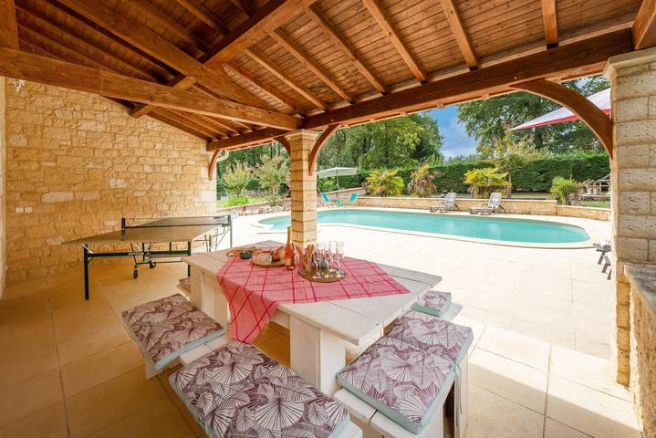 Location de vacances pour 6 personnes, avec piscine à Dévillac - 2