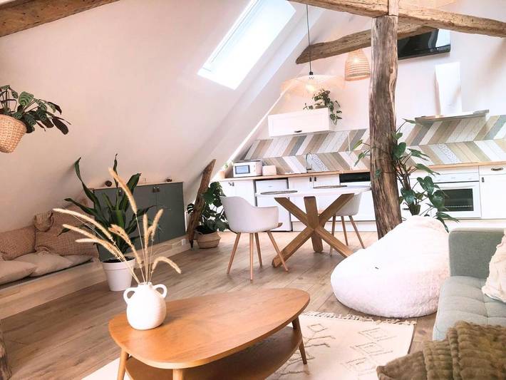 Appartement de vacances pour 2 personnes, avec jacuzzi