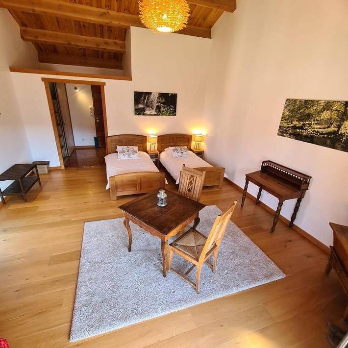 Hôtel pour 4 personnes, avec jardin et sauna à Saint-Pierre-Eynac