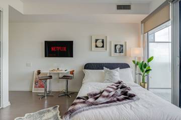 Gîte pour 2 personnes, avec balcon, adapté aux familles à Toronto