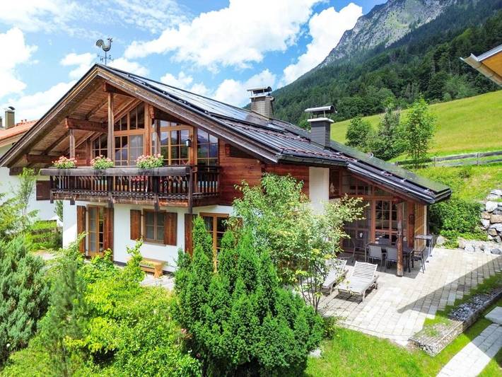 Pension voor 6 personen, met uitzicht en tuin in Oberstdorf