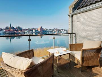 Ferienwohnung für 6 Personen, mit Terrasse und Garten, mit Haustier in Schlei