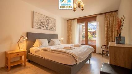 Ferienwohnung für 4 Personen, mit Balkon in Arosa