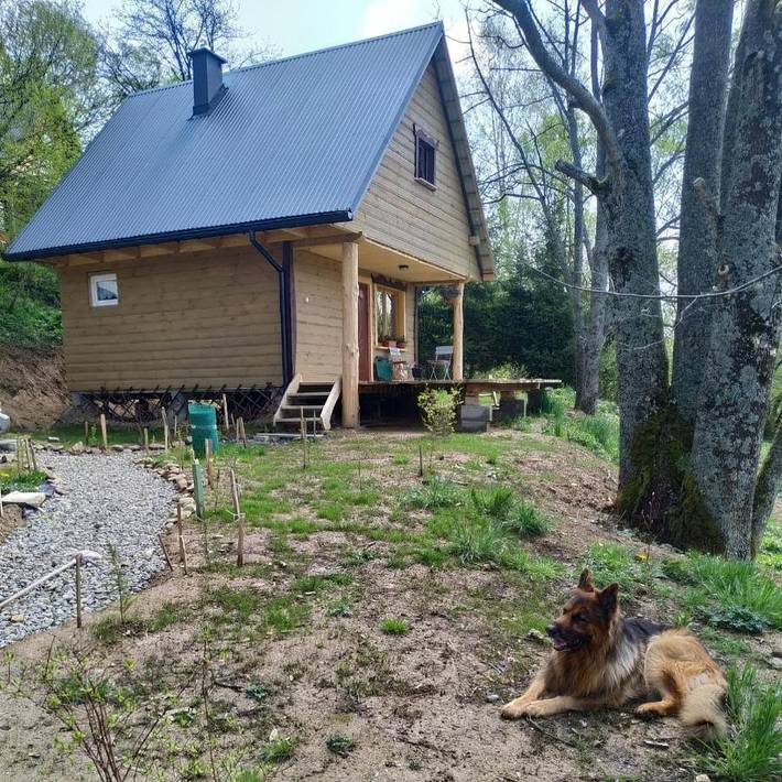 Domek letniskowy dla 8 osób, z sauna i ogród oraz widok, zwierzęta dozwolone w Bieszczady