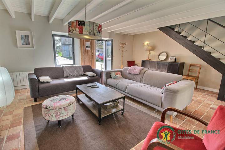 Gîte pour 6 personnes, avec jardin et terrasse, animaux acceptés à Le Palais - 4