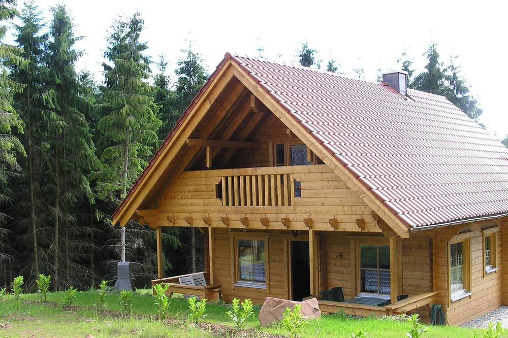 Gemütliches finnisches Blockhaus im Naturpark \"Pfälzer Wald\" (500 Meter hoch) in Wilgartswiesen, Landkreis Südwestpfalz