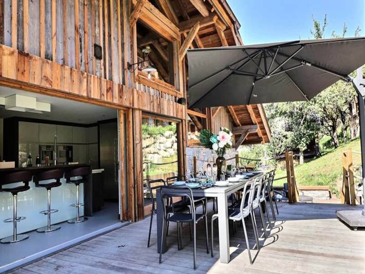 Chalet pour 12 personnes, avec jacuzzi et jardin ainsi que sauna et piscine à Montriond - 3