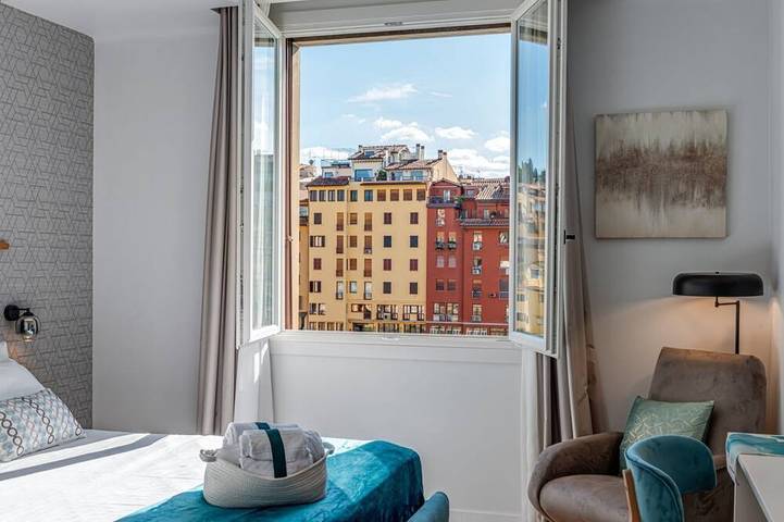 Apartahotel para 2 personas, con balcón en Toscana