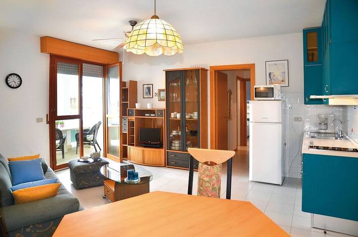 Vakantiewoning voor 6 personen, met balkon/terras en uitzicht in Bibione Pineda
