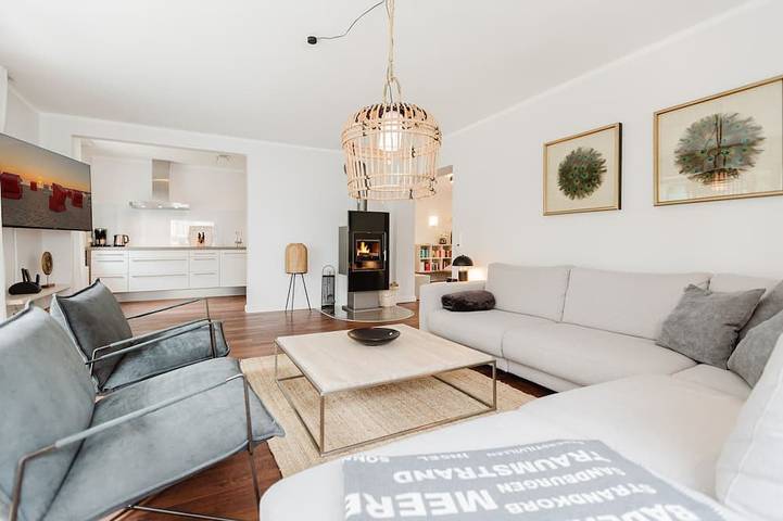 Filter.hub_sauna.vacation_home für 8 Personen, mit Balkon und Garten sowie Sauna in Bansin