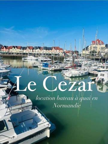 Bateau pour 4 personnes, avec balcon et vue en Normandie