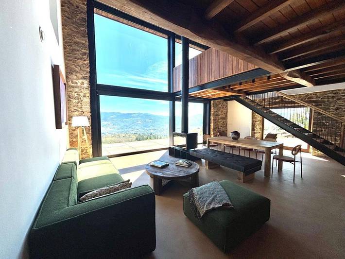 Casa rural para 9 personas, con Balcón además de Terraza y Vistas en Ancares