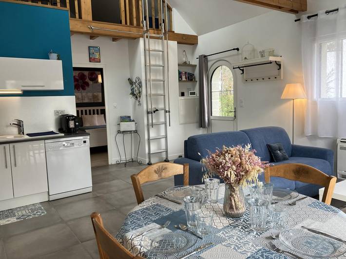 Gîte pour 2 personnes, avec terrasse et jardin à Arzal