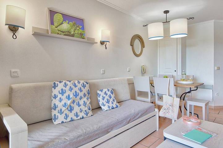 Appartement de vacances pour 4 personnes, avec jacuzzi ainsi que piscine et balcon, animaux acceptés - 1