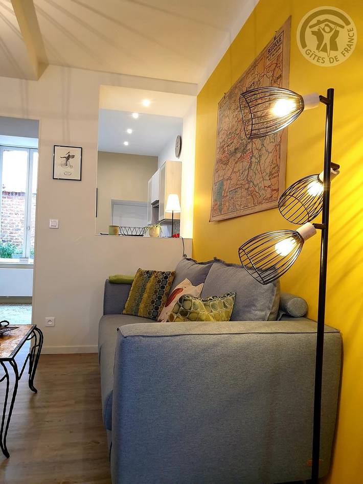 Gîte pour 4 personnes, avec terrasse