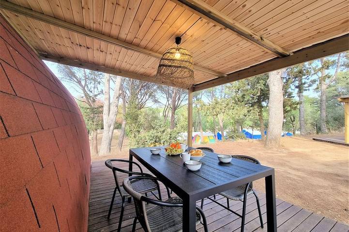 Chalet pour 4 personnes, avec jardin, animaux acceptés à L'Escala