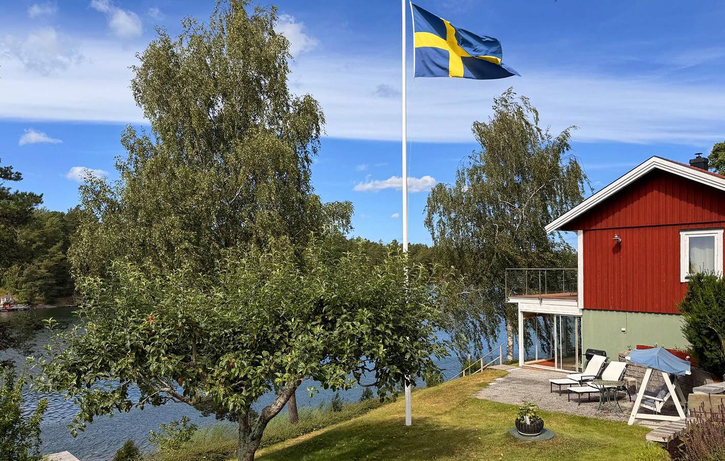 Ferienhaus für 6 Personen mit Garten in Vätö, Schwedische Ostsee