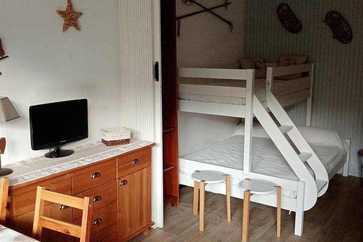 Gîte pour 5 personnes, avec balcon dans La Mongie - 2