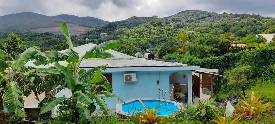 Maison d’hôte pour 2 personnes, avec piscine ainsi que jardin et vue à Deshaies - 3