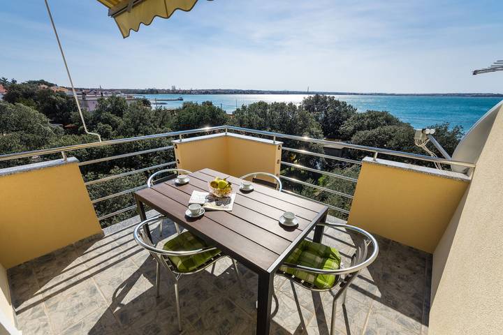 Ferienwohnung für 4 Personen, mit Balkon/Terrasse