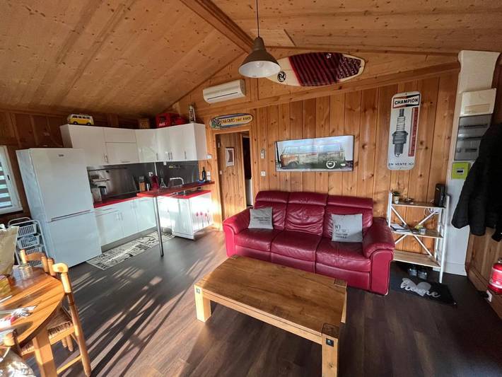 Ferienhaus für 4 Personen, mit Balkon und Terrasse sowie Garten und Ausblick in Carcans Plage - 3