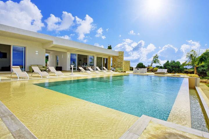Villa per 8 persone, con piscina, con animali domestici a Castelvetrano (Comune)