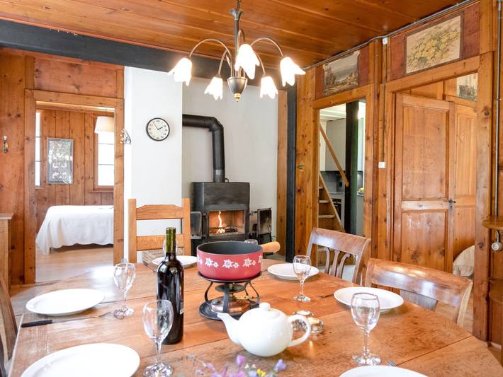 Ferienhaus für 8 Personen, mit Garten und Ausblick sowie Terrasse im Wallis - 2