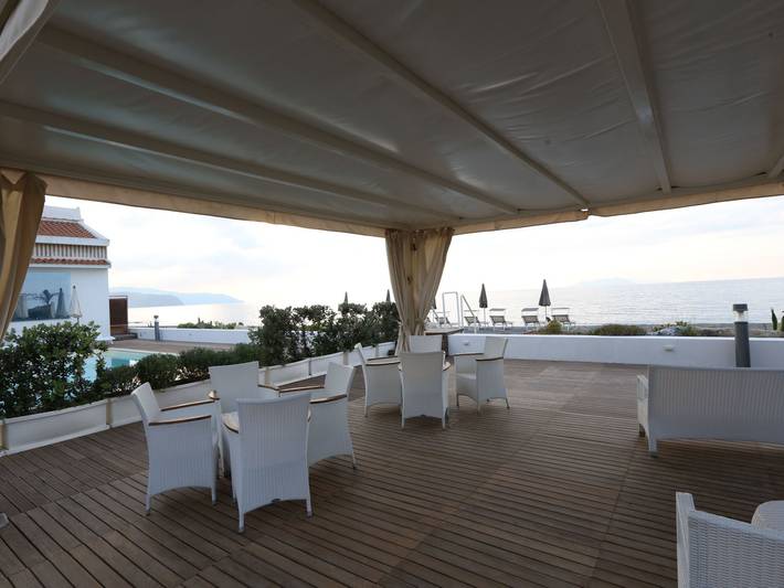 Appartamento per 5 persone, con Balcone e Terrazza nonché Piscina a Terme Vigliatore