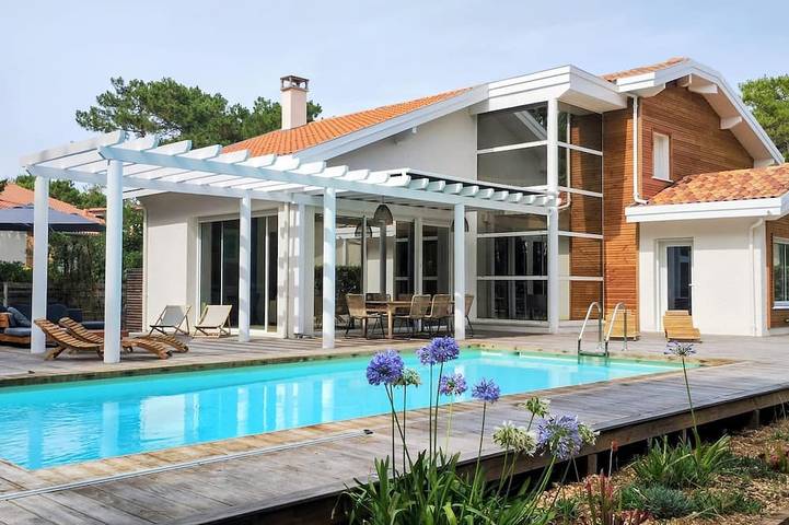 Villa pour 9 personnes, avec jardin et terrasse dans Lacanau Ocean