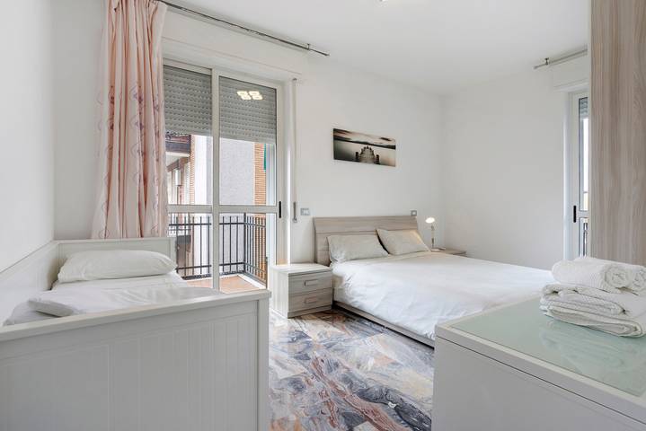 Ferielejlighed for 8 personer, med Balkon og Have i Milano