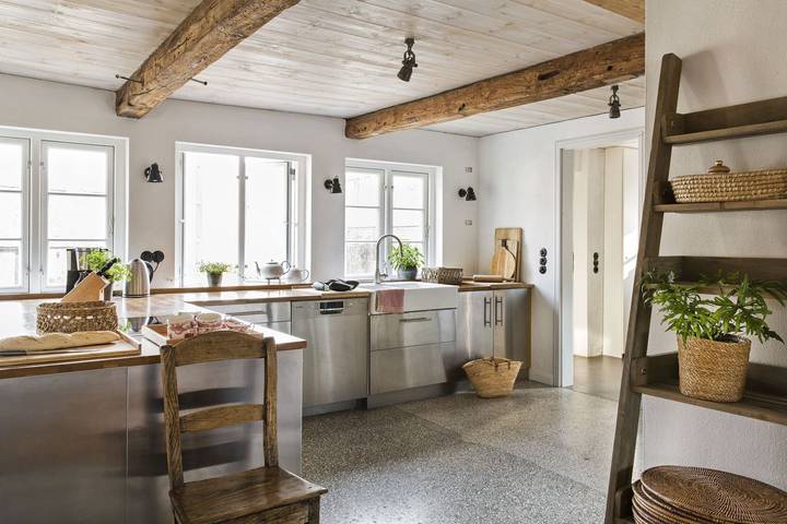 Ferienhaus für 9 Personen, mit Terrasse und Garten sowie Sauna und Ausblick in Pommerby - 4