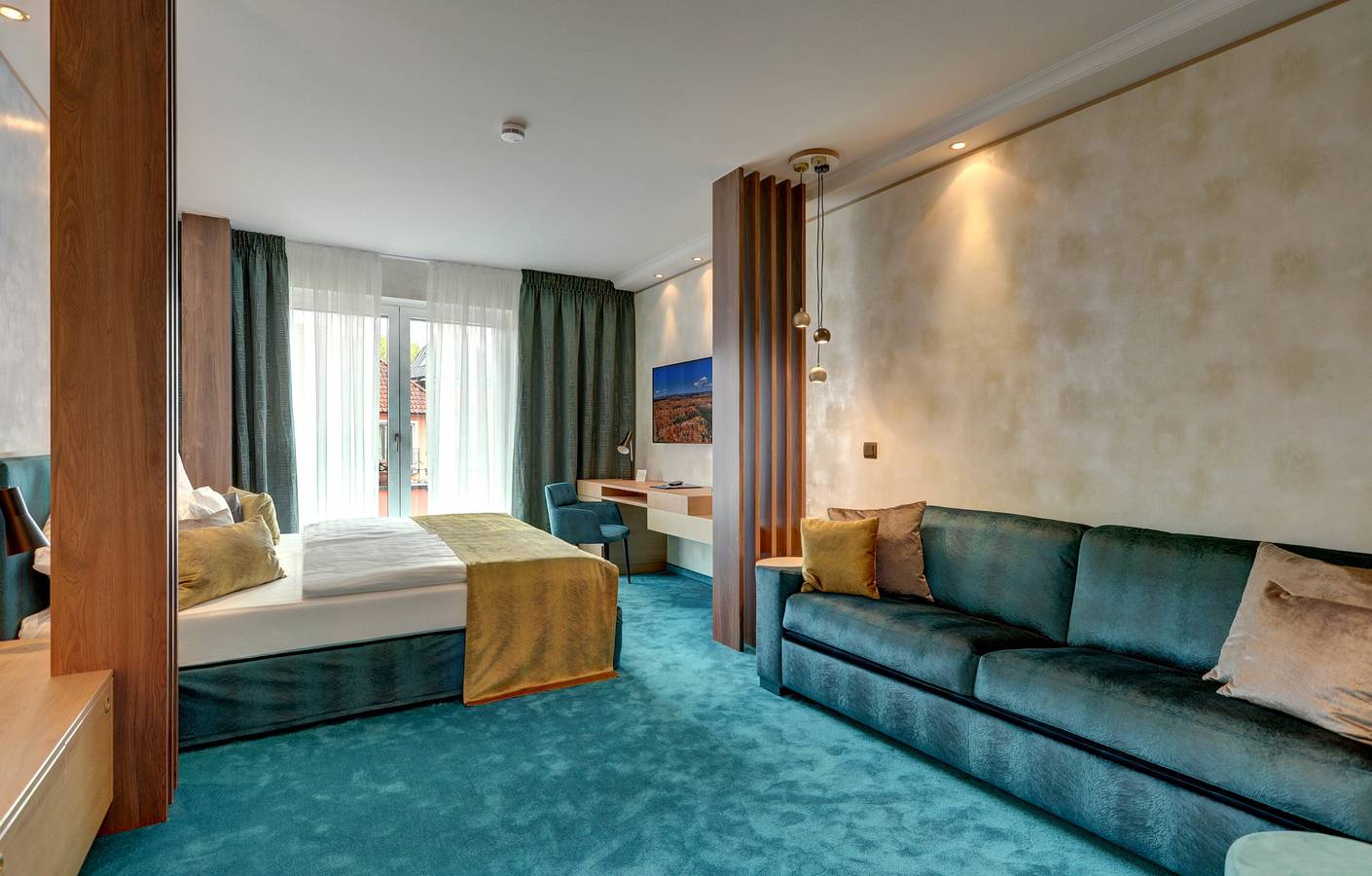 Hotel-Restaurant-Weinhandlung Im Engel - Doppelzimmer, Bad/Dusche/Wc Deluxe in Warendorf, Münsterland