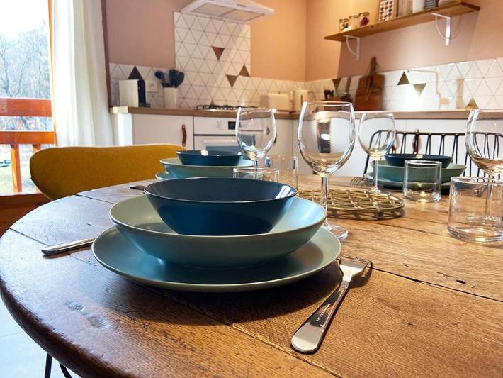 Gîte pour 4 personnes, avec vue et jardin à Allemond - 4