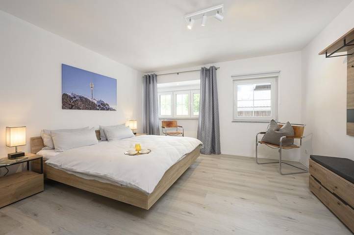 Ferienwohnung für 6 Personen, mit Balkon am Eibsee