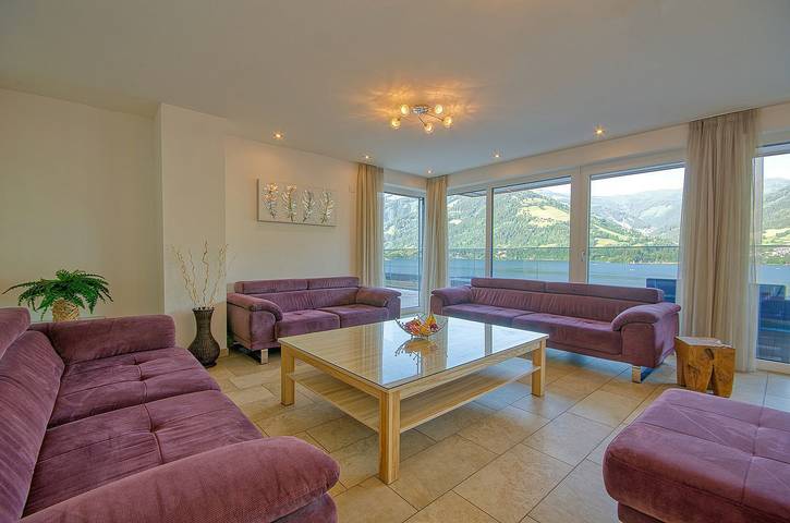 Ganze Wohnung, Penthouse mit 2 Dachterrassen - umwerfender Ausblick über den Zeller See in Zell am See (Stadt), Zell am See