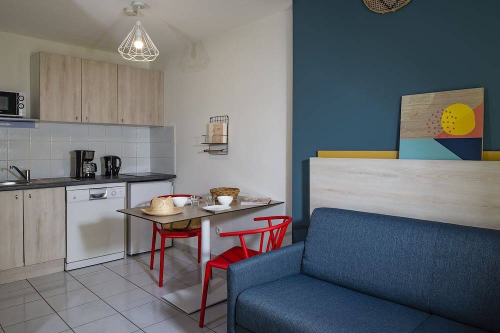 Ihr Haus 1 Zimmer Mezzanine 4 Pers. in der Nähe von den Stränden von Languedoc-Roussillon in Fabrègues, Mittelmeerküste (Frankreich)
