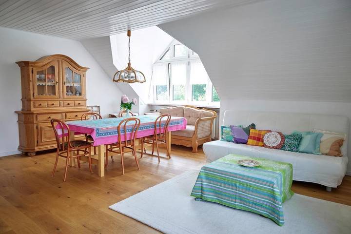 Ferienwohnung für 6 Personen, mit Balkon und Ausblick