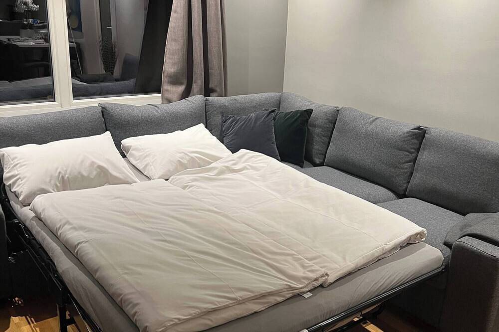 Hel lejlighed, Bright Apartment with Patio and Garden in Kristiansand