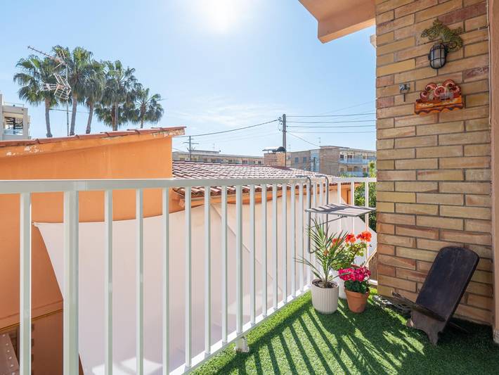 Ganze Ferienwohnung, Ferienwohnung für 4 Personen mit Balkon in Platja Llarga de Cubelles (Vilanova i la Geltrú), Cubelles