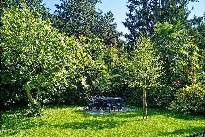 Ferienwohnung für 8 Personen, mit Balkon und Garten, mit Haustier