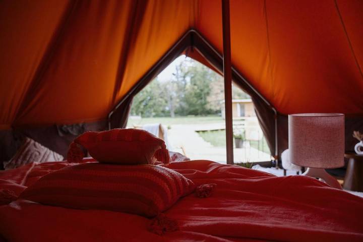 Gîte pour 2 personnes, avec terrasse et vue, animaux acceptés dans Herck-la-Ville - 2