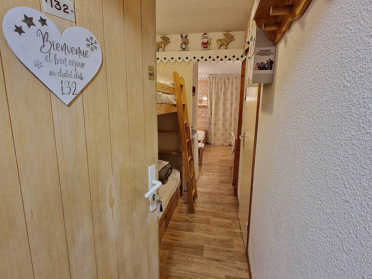 Ganzes Studio, Charmantes Studio für 2-3 Pers., 17m², südlich in Valfréjus in Valfréjus, Modane