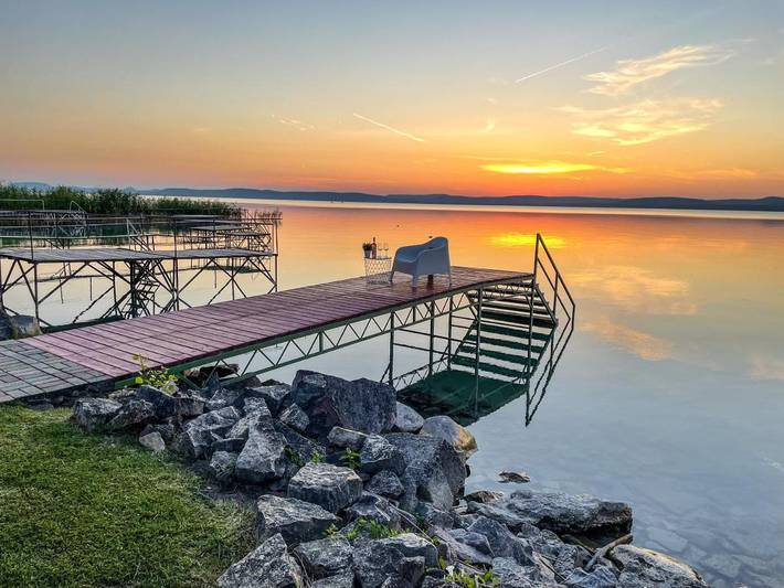 Villa für 16 Personen, mit Garten und Seeblick sowie Ausblick, mit Haustier am Balaton - 4