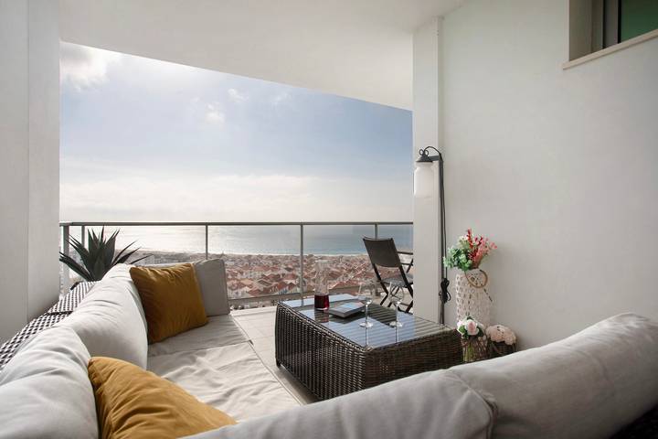 Casa de férias para 5 pessoas, com Varanda e Jardim na Nazaré