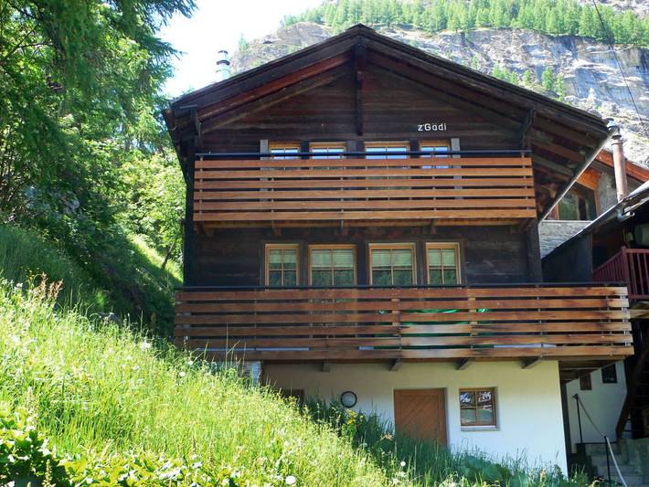 Ferienhaus für 4 Personen, mit Balkon in Zermatt